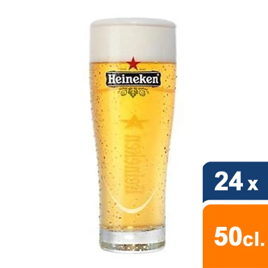 Heineken Biergläser Ellipse 50cl - 24 Stück